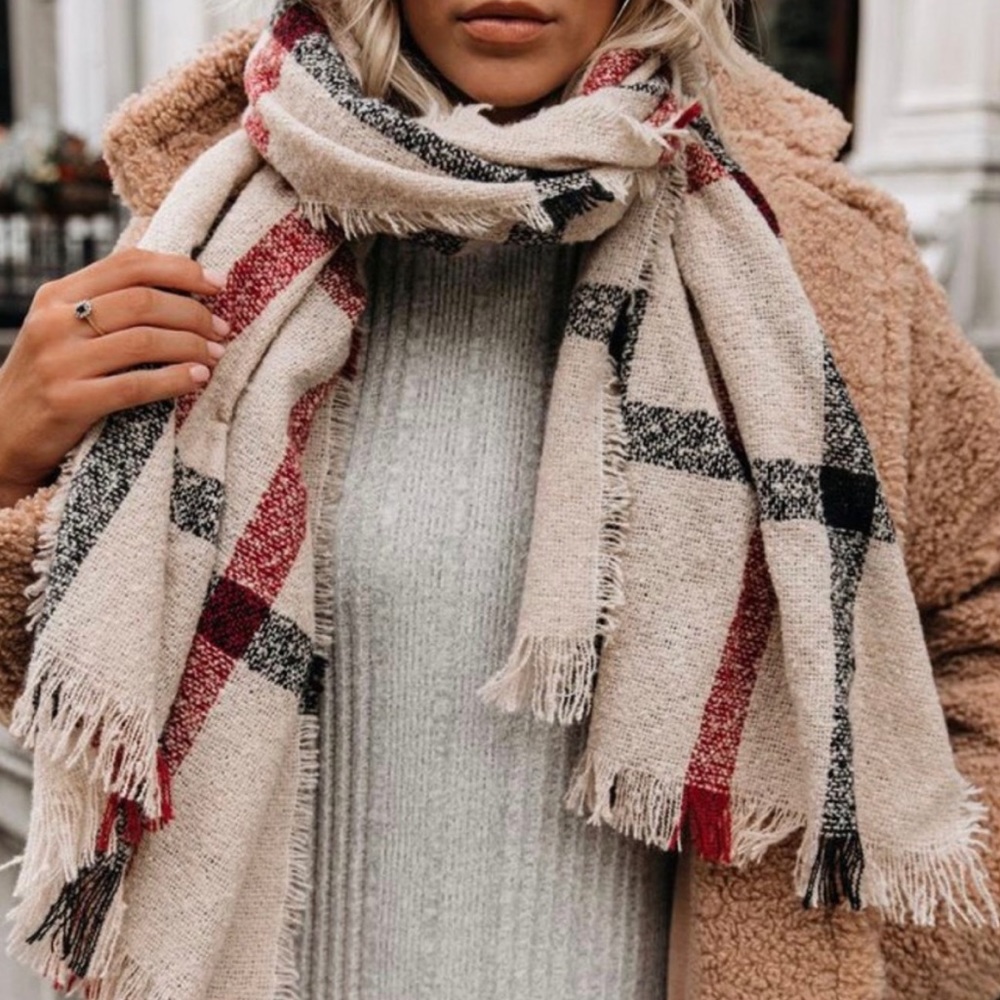 VICI Ember Plaid Scarf